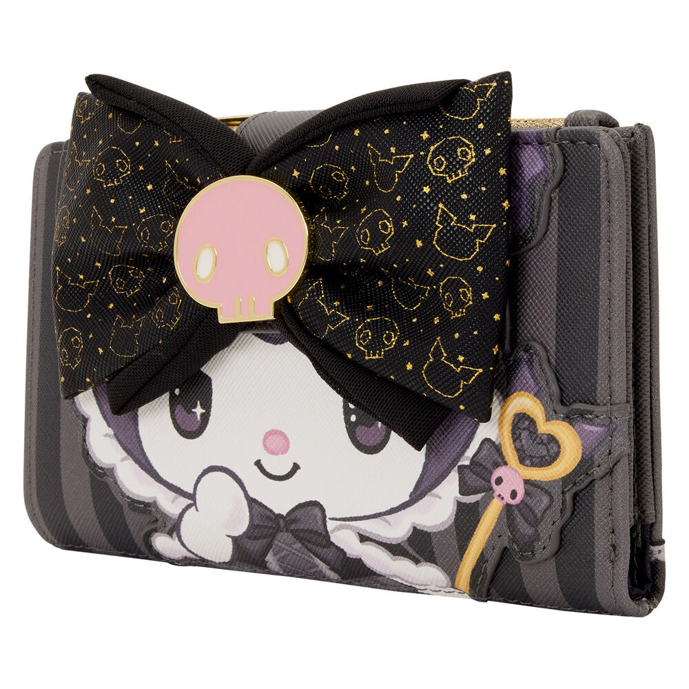 Loungefly Sanrio Kuromi 20th Anniversary Flap Wallet - Ginga Toys
