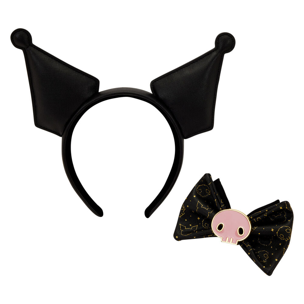Loungefly Sanrio Kuromi 20th Anniversary Ear Headband - Ginga Toys