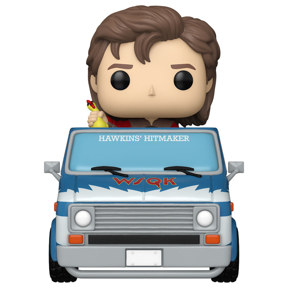 Stranger Things 5 Pop! Rides #138 Steve with the Squawk Van Vinyl Figure - Funko - Ginga Toys