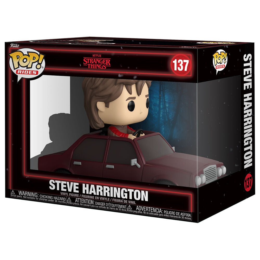 Stranger Things 5 Pop! Rides #137 Steve Harrington Vinyl Figure #137 - Ginga Toys