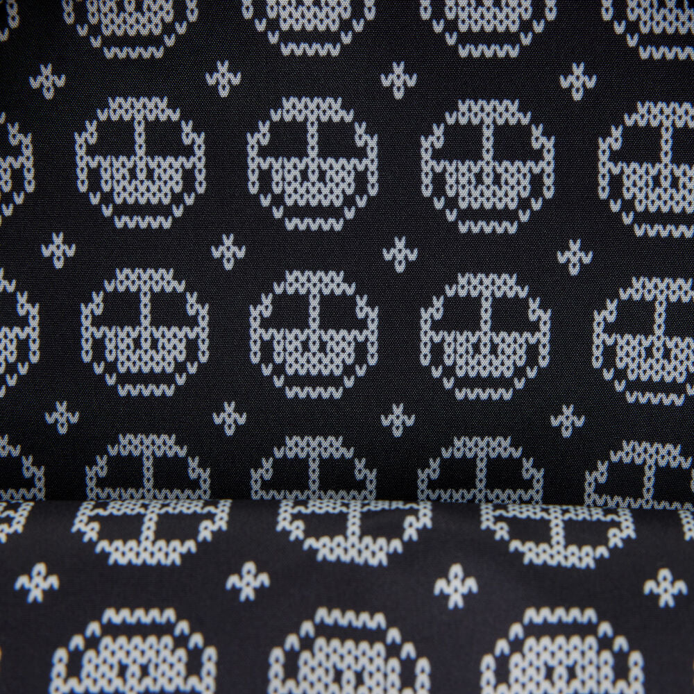 Loungefly Disney The Nightmare Before Christmas Jack Skellington Reversible Sequins Tote Crossbody Bag with Coin Bag - Ginga Toys