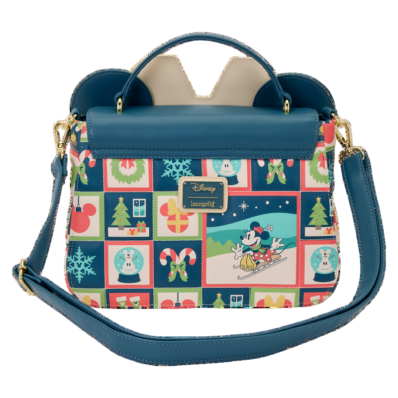 Loungefly Disney Minnie Mouse Holiday Crossbody Bag - Ginga Toys