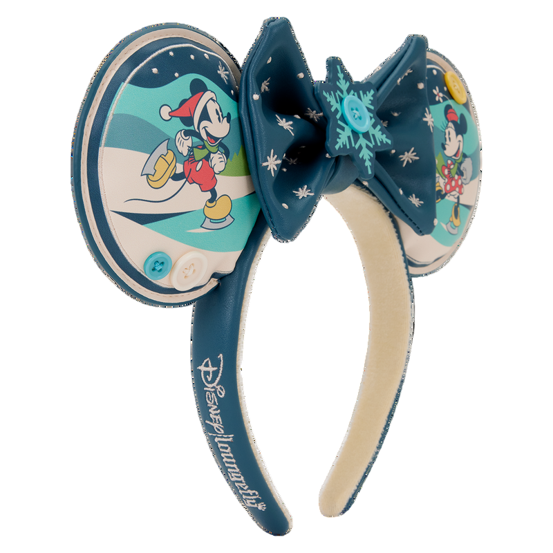 Loungefly Disney Mickey & Minnie Holiday Ear Headband - Ginga Toys