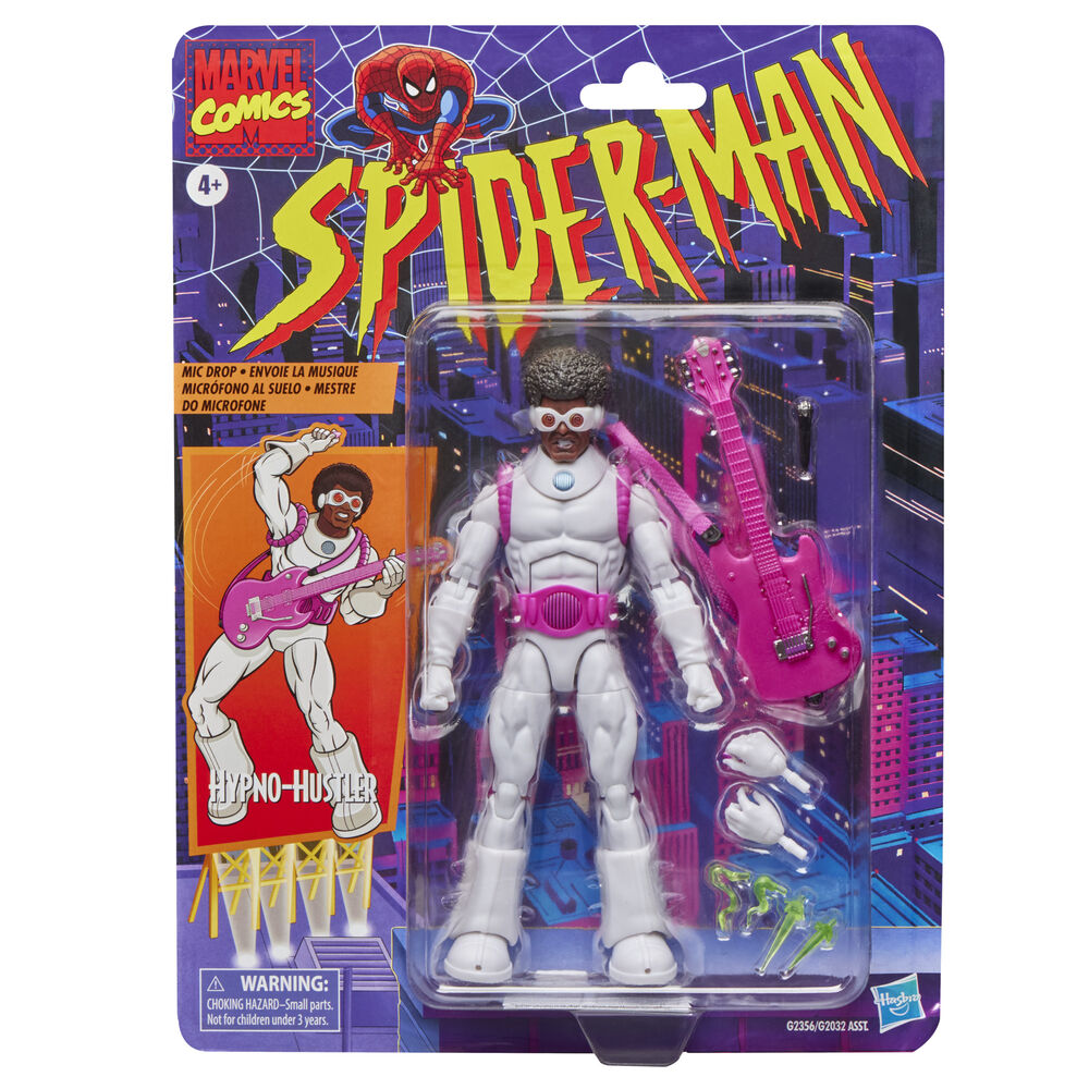 Spider-Man Marvel Legends Retro Collection Hypno-Hustler Action Figure 15cm – Hasbro – Ginga Toys