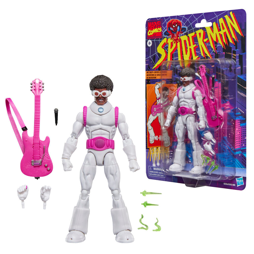 Spider-Man Marvel Legends Retro Collection Hypno-Hustler Action Figure 15cm – Hasbro – Ginga Toys