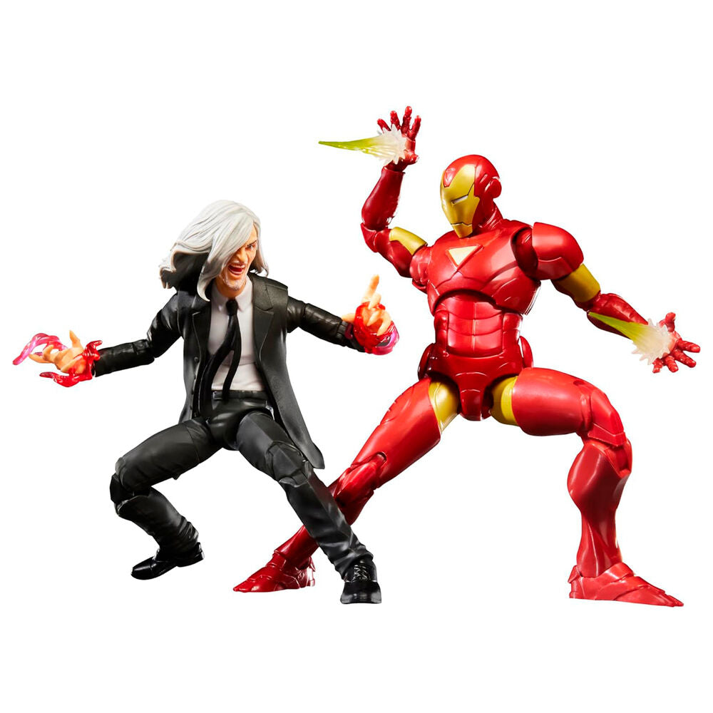 Marvel Legends The Invincible Iron Man Extremis & Mandarin 2-Pack Action Figures 15cm – Hasbro – Ginga Toys