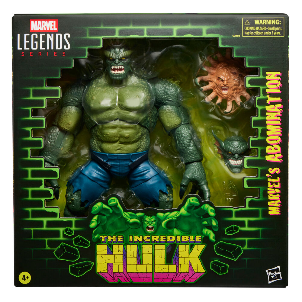 The Incredible Hulk Marvel Legends Marvel’s Abomination Action Figure 15cm – Hasbro – Ginga Toys