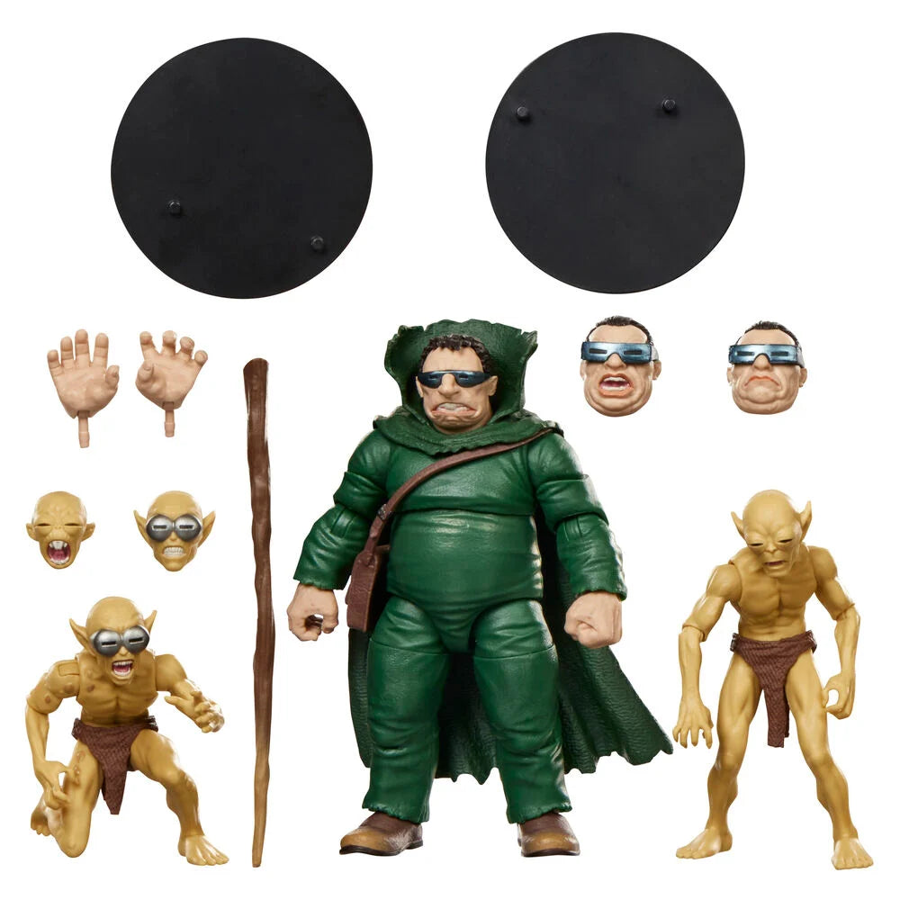 HASBRO Marvel Legends Fantastic Four Mole Man and Moloids 3-Pack action figures - Ginga Toys