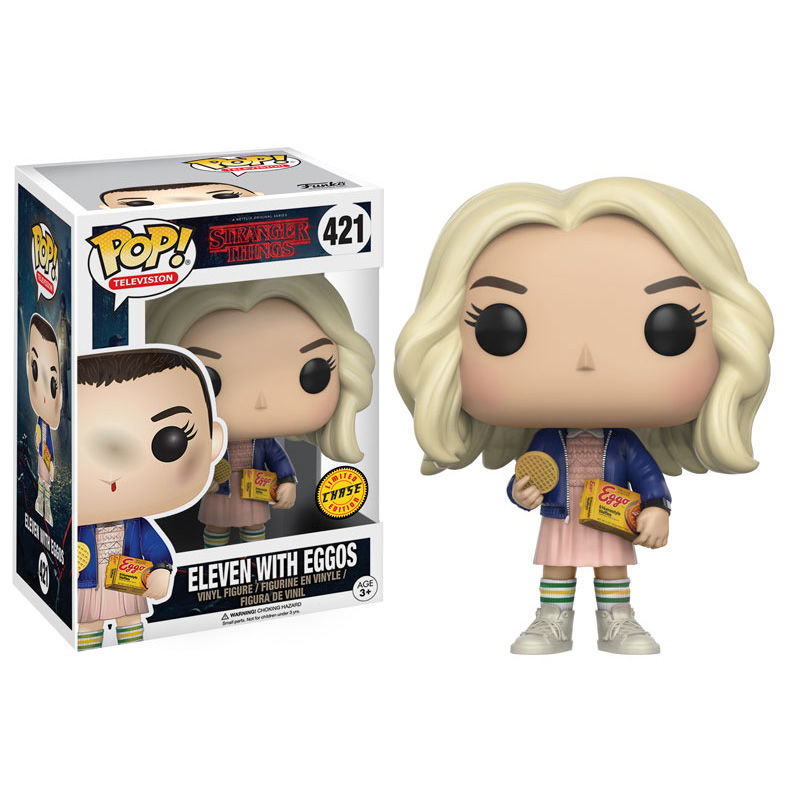 Funko Pop! Television: Stranger Things #421 - Eleven with Eggos CHASE  - Ginga Toys