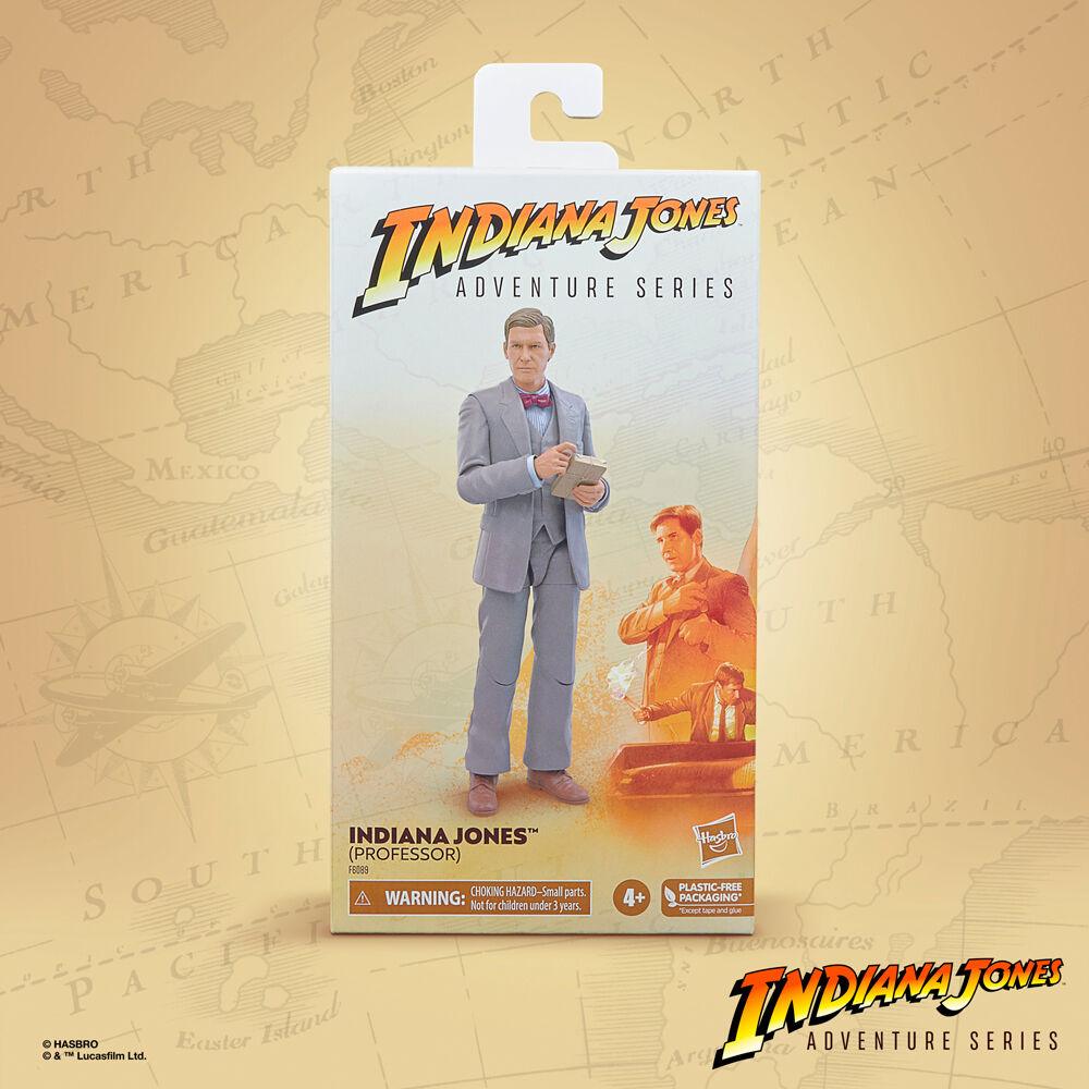 Indiana Jones Adventure Series Indiana Jones (Professor) Figure - Hasbro - Ginga Toys