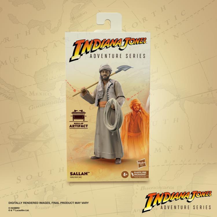 Indiana Jones Adventure Series Sallah (Ark of the Covenant BAA) - Hasbro - Ginga Toys