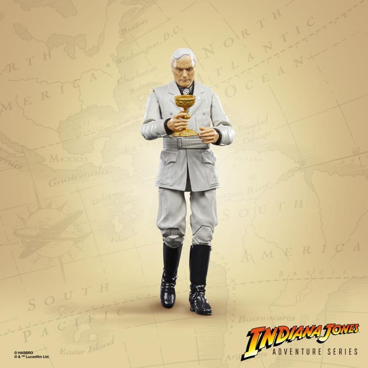 Indiana Jones Adventure Series The Last Crusade Walter Donovan Figure - Hasbro - Ginga Toys