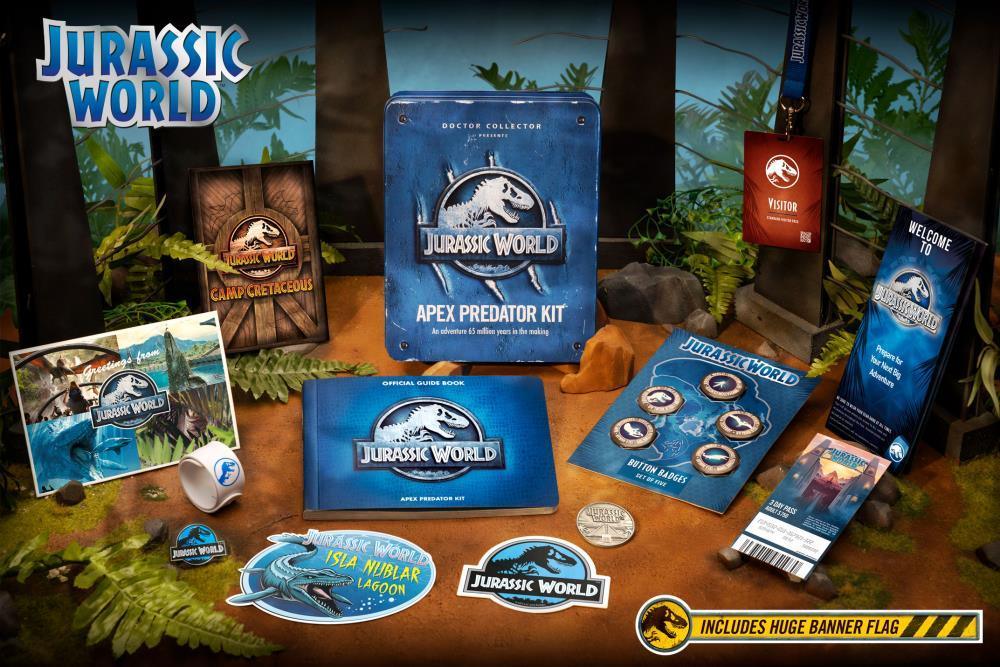 Jurassic World Apex Predator Welcome kit Variety Items - Doctor Collector - Ginga Toys