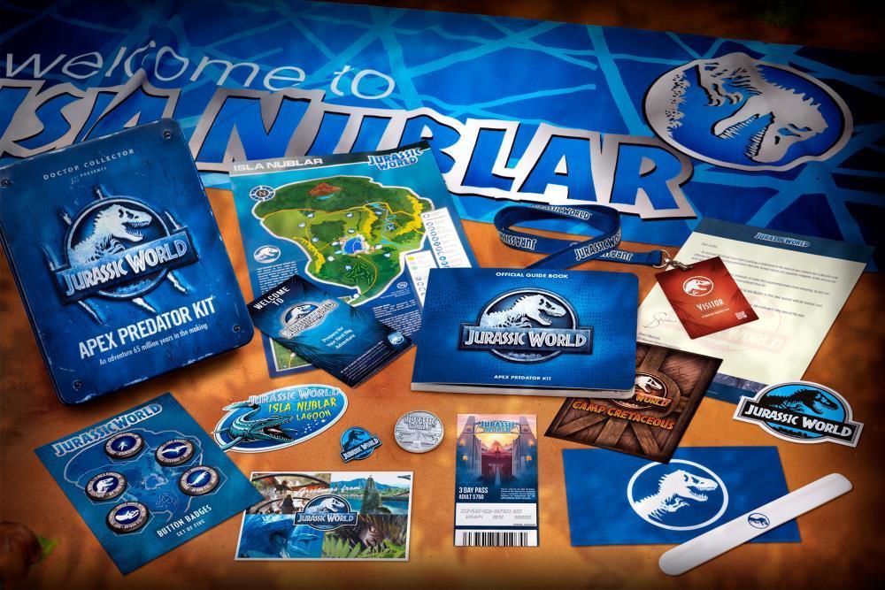 Jurassic World Apex Predator Welcome kit Variety Items - Doctor Collector - Ginga Toys