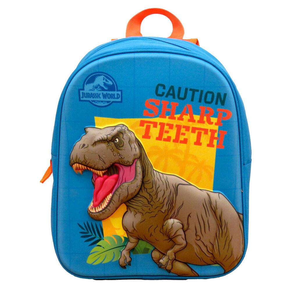 Jurassic World Kids School 3D backpack 30cm - CYP Brands - Ginga Toys