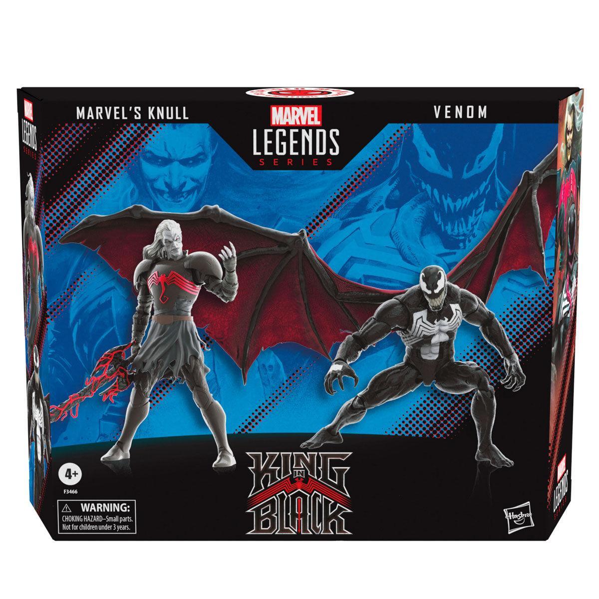 King in Black Marvel Knull & Venom Action Figures 2 Set (Marvel Legends) - Hasbro - Ginga Toys