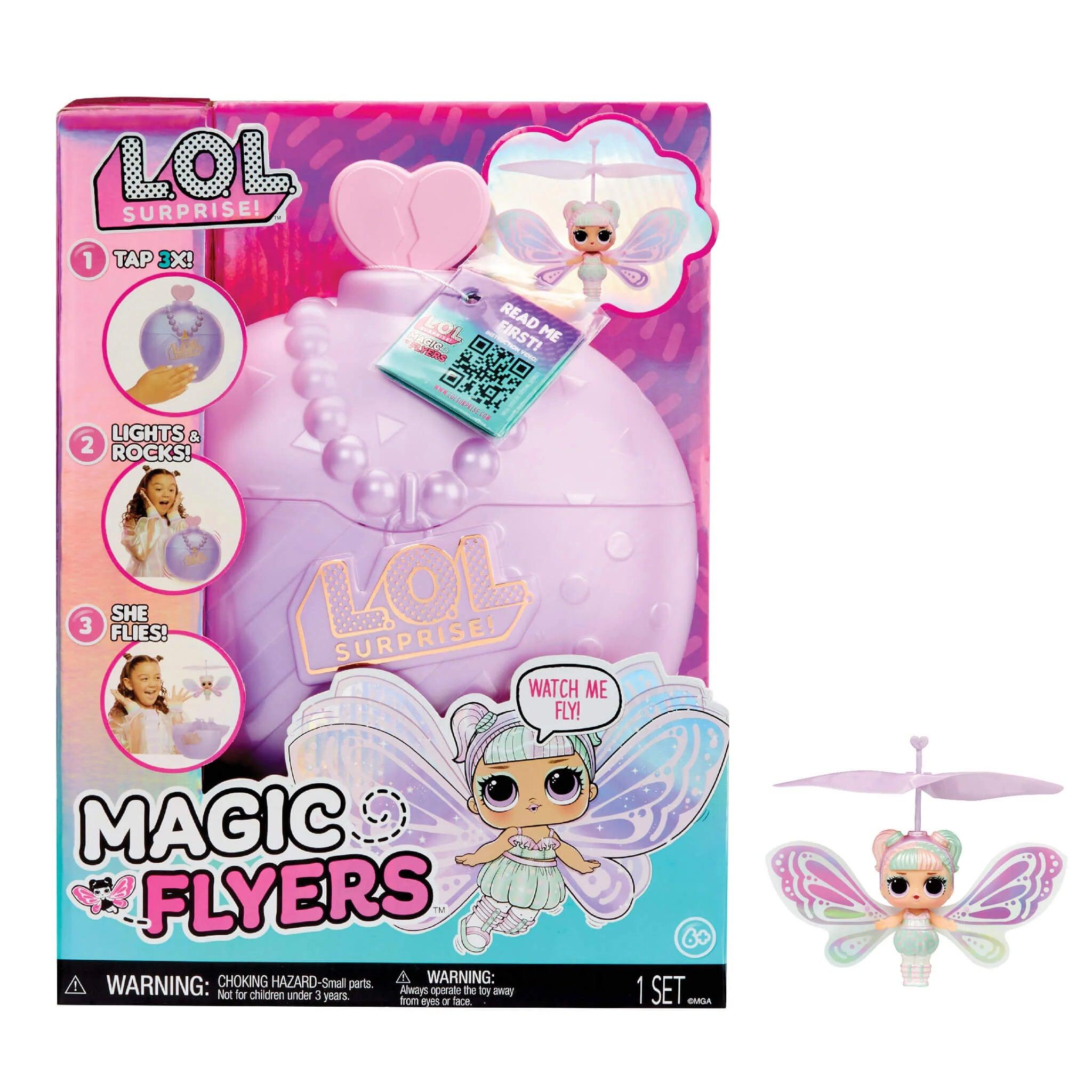 LOL Surprise Magic Flyers: Sweetie Fly- Hand Guided Flying Doll - MGA - Ginga Toys