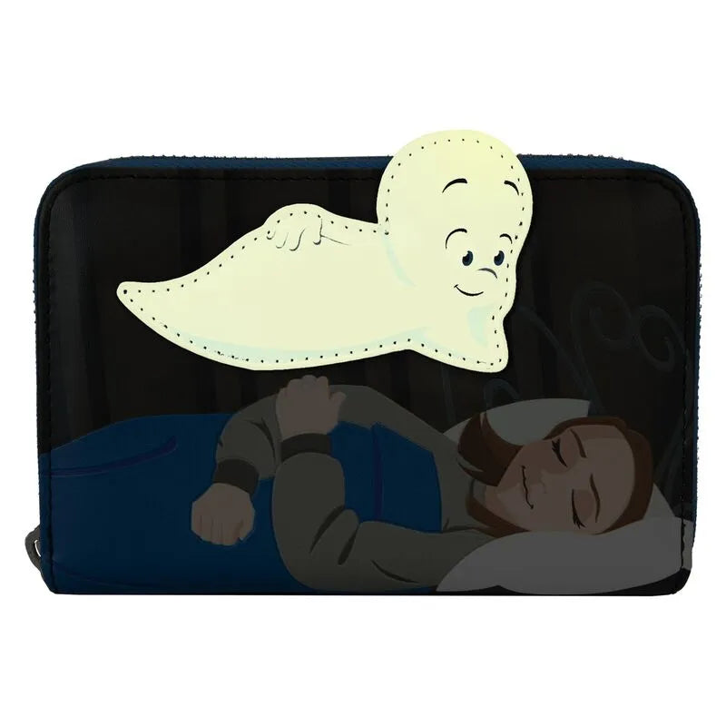 Loungefly Casper the Friendly Ghost Glow Zip Around Wallet - Ginga Toys