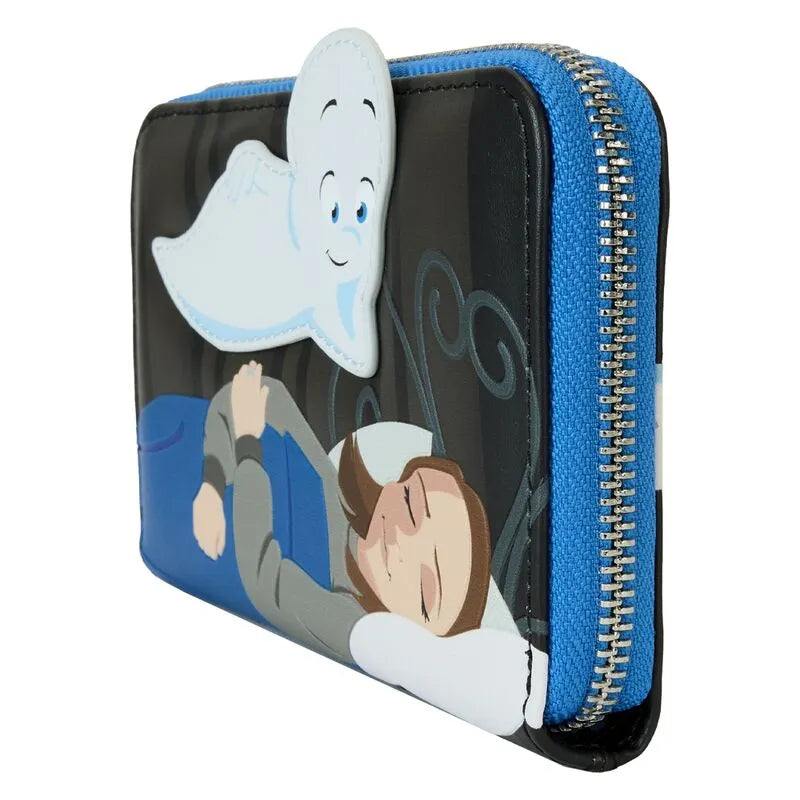 Loungefly Casper the Friendly Ghost Glow Zip Around Wallet - Ginga Toys