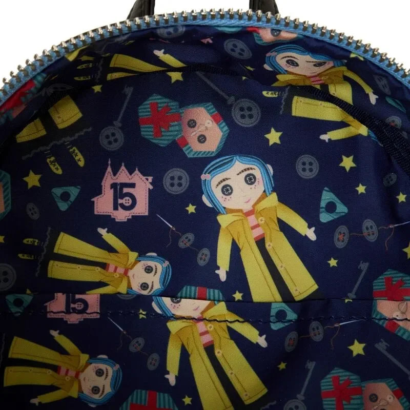 Loungefly Coraline 15th Anniversary Laika Doll Metallic  display picture 3
