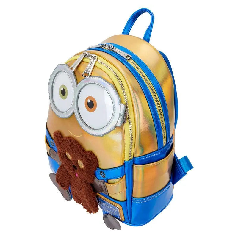 despicable me mini backpack Loungefly Despicable Me Minions Bob Iridescent Cosplay Mini Backpack