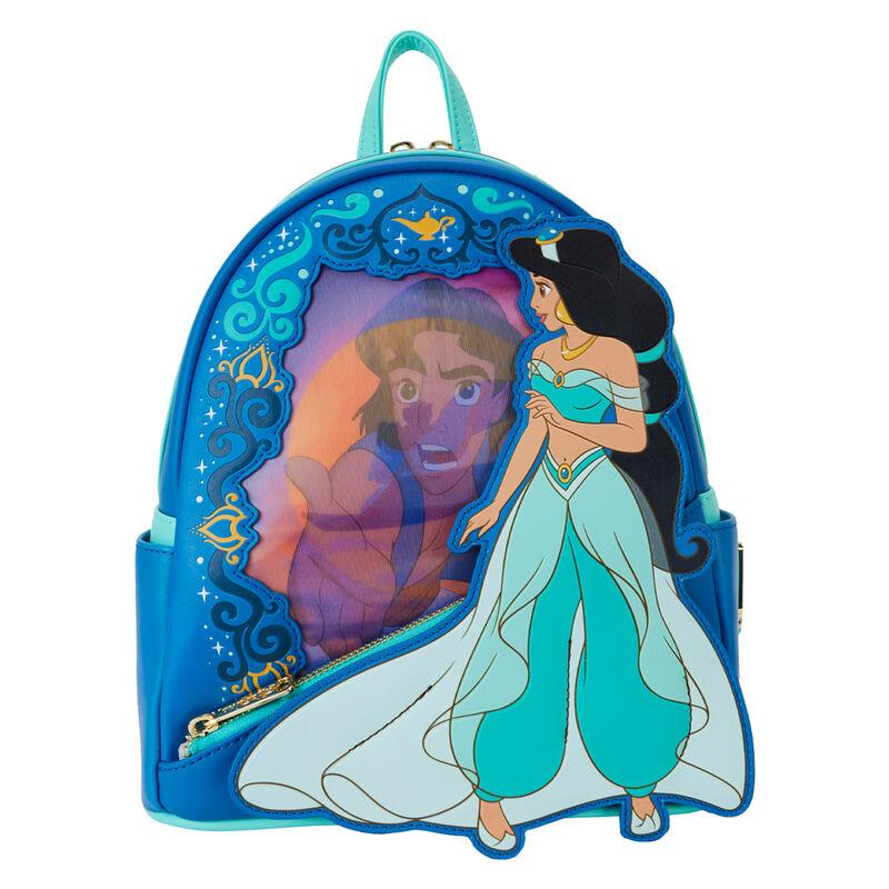 Loungefly Disney Aladdin Princess Series Lenticular Mini Backpack - Ginga Toys