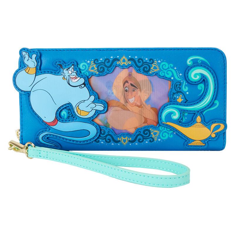 Loungefly Disney Aladdin Princess Series Lenticular Wristlet Wallet - Ginga Toys