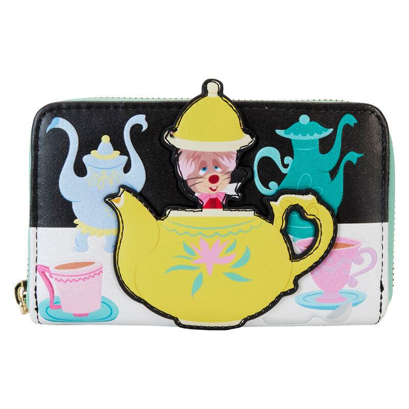 Loungefly Disney Alice in Wonderland Unbirthday Zip Around Wallet - Ginga Toys