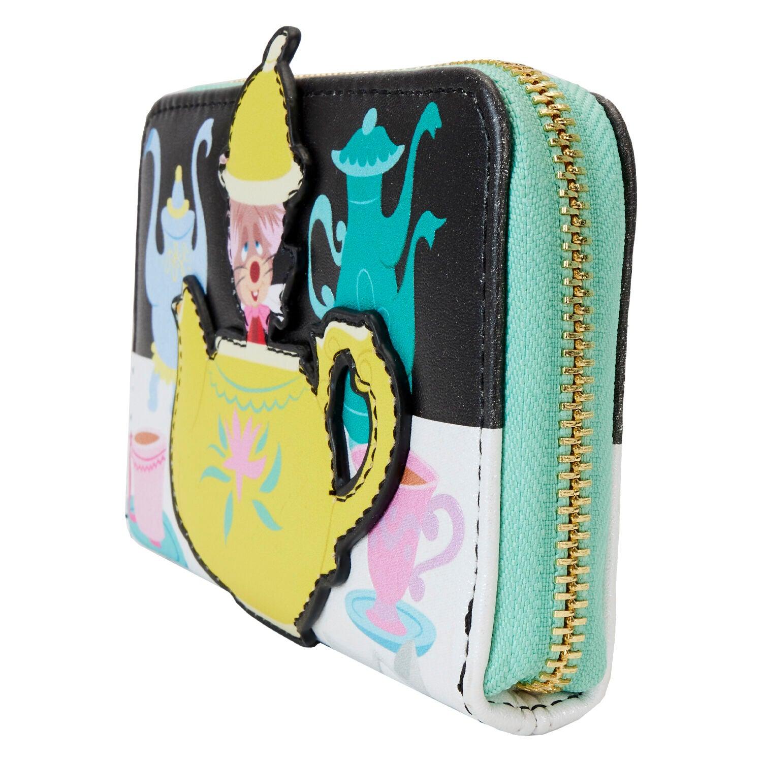 Loungefly Disney Alice in Wonderland Unbirthday Zip Around Wallet - Ginga Toys