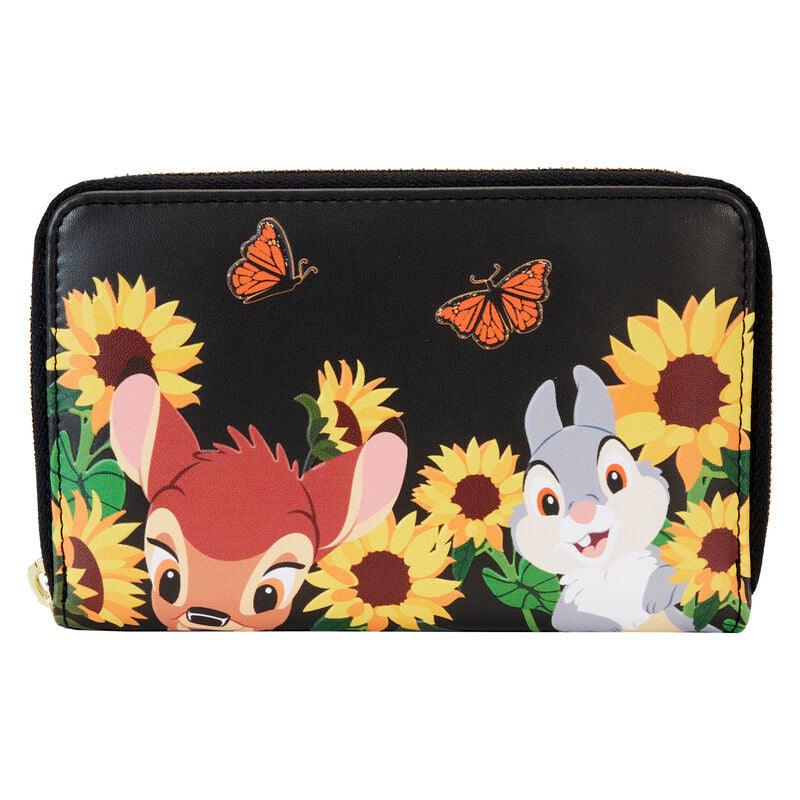 Loungefly Disney Bambi Sunflower Friends Zip Around Wallet - Ginga Toys