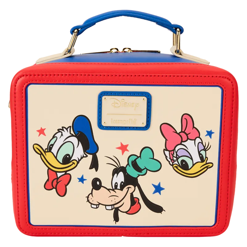Loungefly Disney Mickey & Friends Classic Lunchbox Crossbody Bag - Ginga Toys