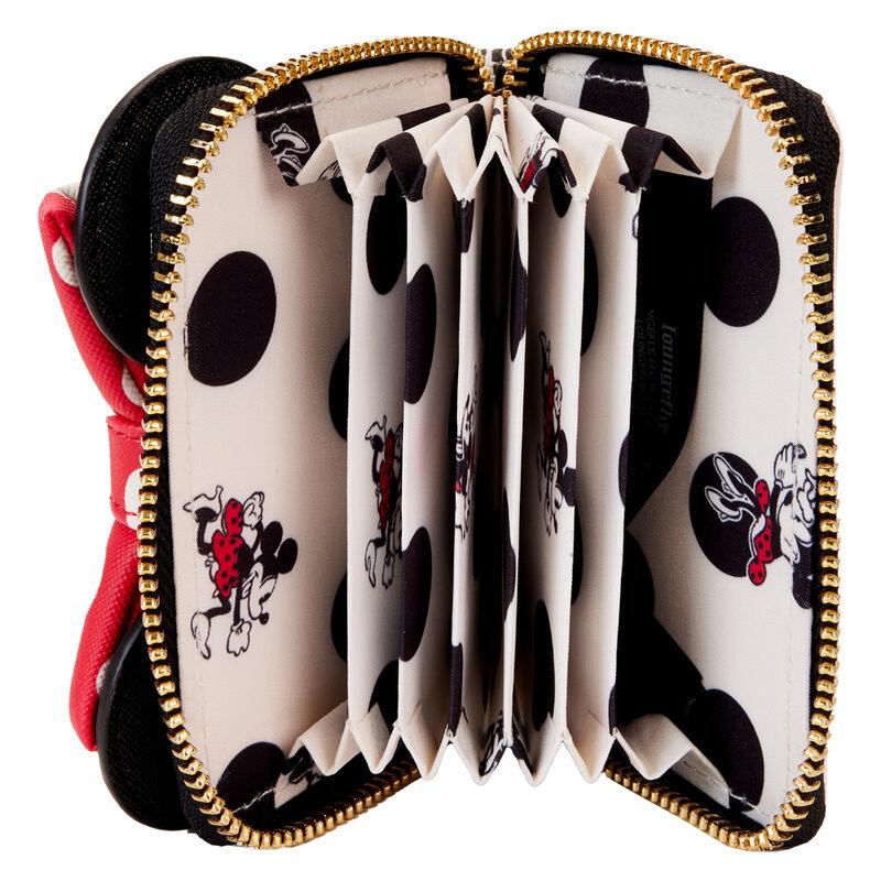 Loungefly Disney Minnie Mouse Rocks the Dots Classic Accordion Zip Around Wallet - Loungefly - Ginga Toys