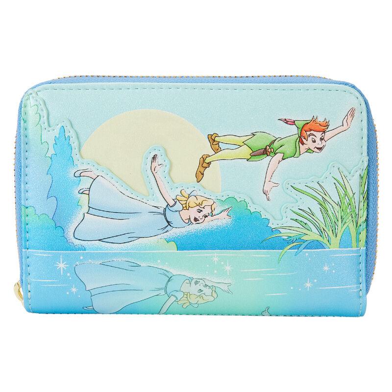 Loungefly Disney Peter Pan You Can Fly Glow Zip Around Wallet - Ginga Toys