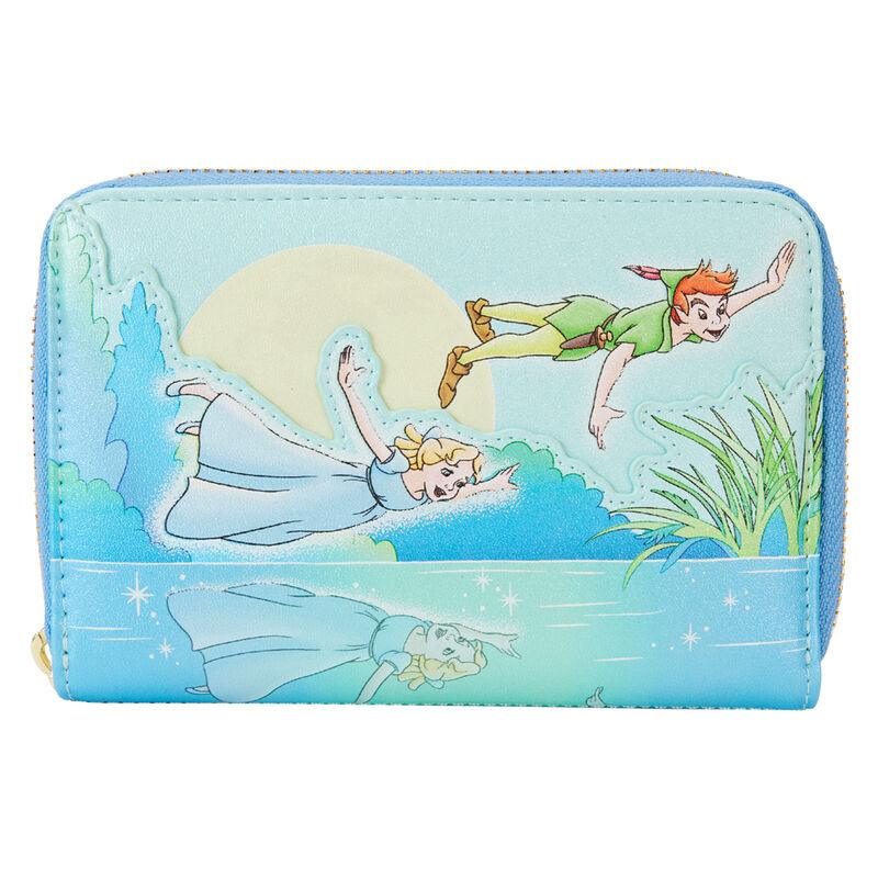 Loungefly Disney Peter Pan You Can Fly Glow Zip Around Wallet - Ginga Toys