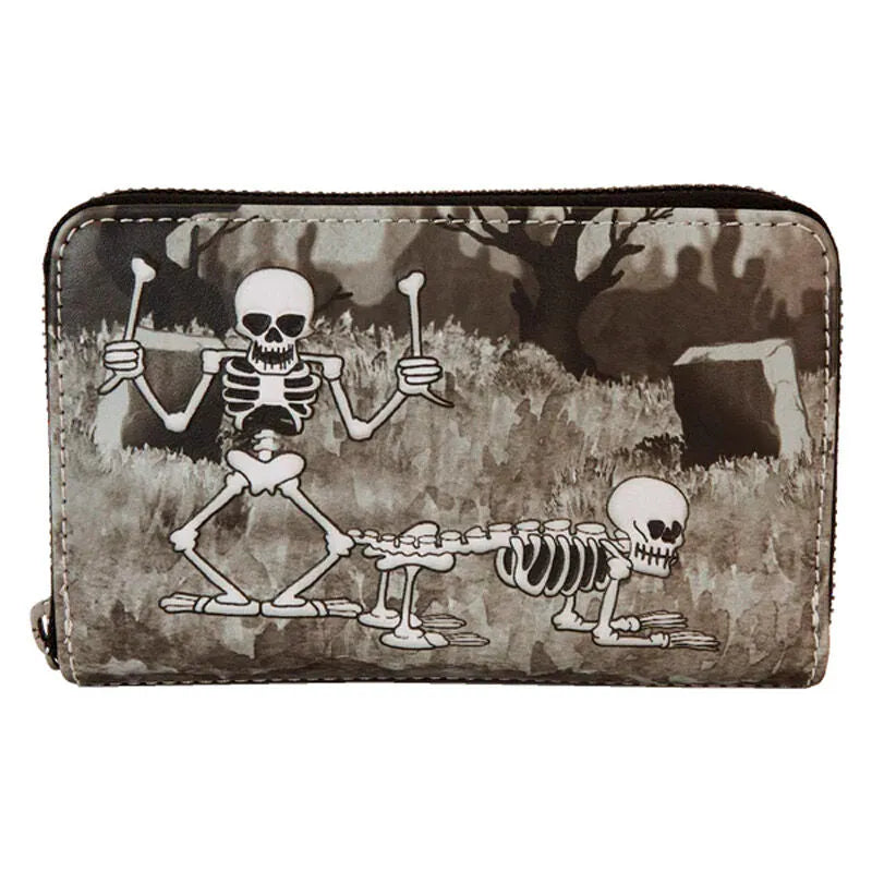 Loungefly Disney Skelenton Dance Zip Around Wallet - Ginga Toys
