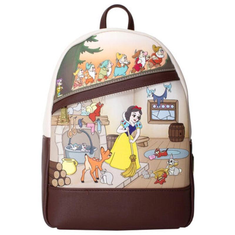 Loungefly Disney Snow White And The Seven Dwarfs Multi Scene Mini backpack - Loungefly - Ginga Toys