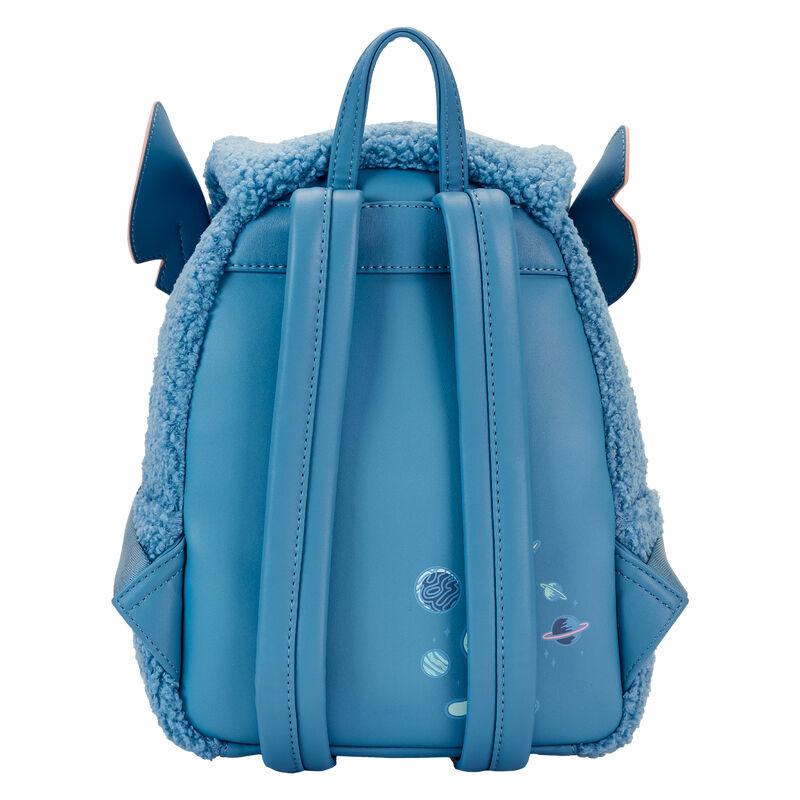 Loungefly Disney Stitch Plush Sherpa Cosplay Mini Backpack - Loungefly - Ginga Toys
