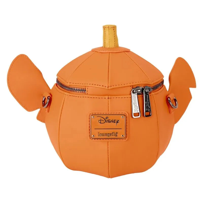 Loungefly Disney Stitch Pumpkin Head Figural Glow Crossbody Bag - Ginga Toys