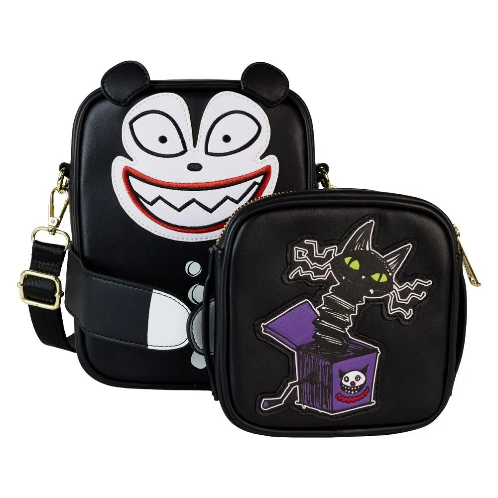 Loungefly Disney The Nightmare Before Christmas Scary Teddy Crossbuddies Cosplay Crossbody Bag with Coin Bag - Ginga Toys