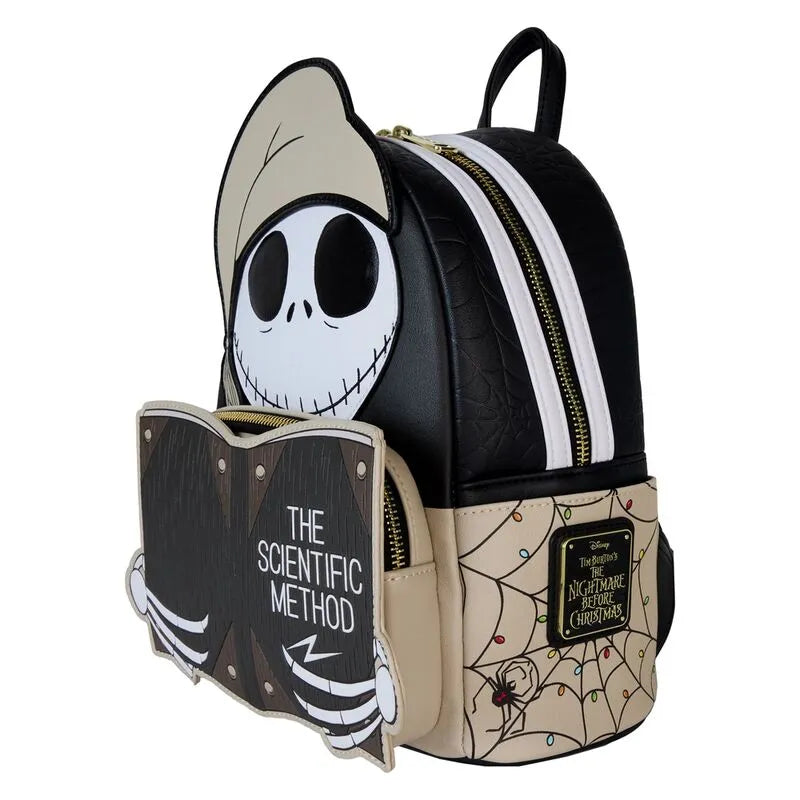Loungefly Disney The Nightmare Before Christmas Scientific Method Bedtime Jack Cosplay Glow Mini Backpack - Ginga Toys