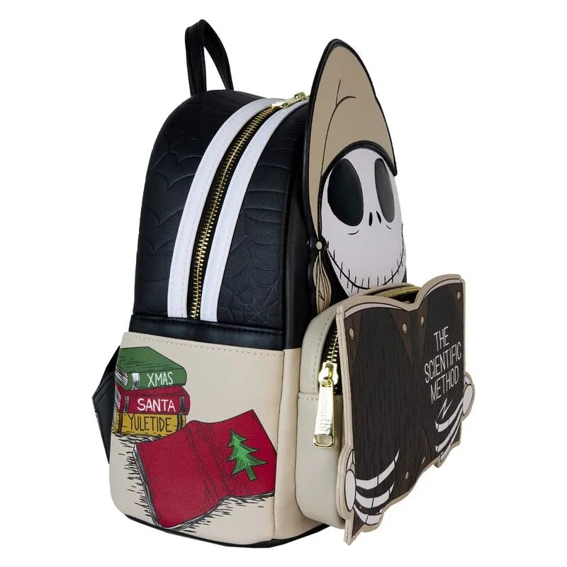 Loungefly Disney The Nightmare Before Christmas Scientific Method Bedtime Jack Cosplay Glow Mini Backpack - Ginga Toys