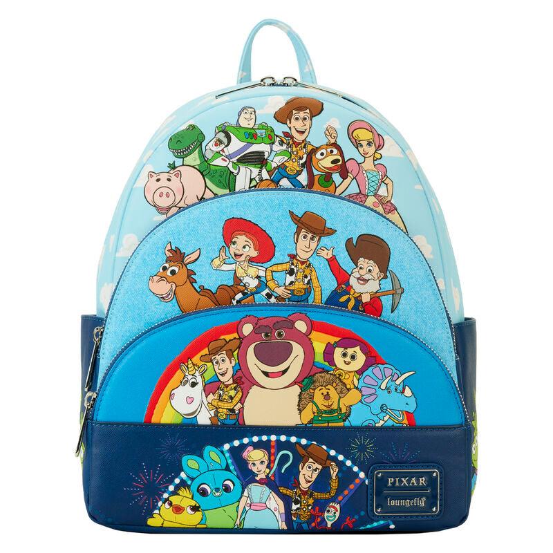 Loungefly Disney Toy Story Movie Collab Triple Pocket Mini Backpack - Ginga Toys