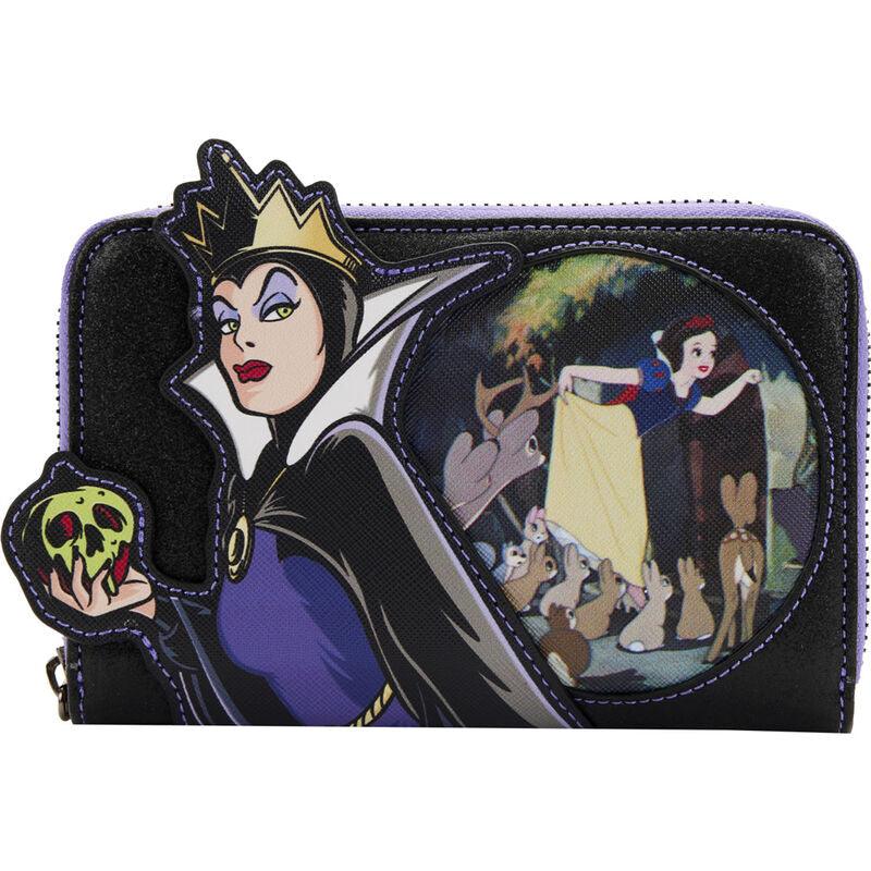 Loungefly Disney Villains Scenes Snow White Evil Queen Zip Around Wallet - Loungefly - Ginga Toys