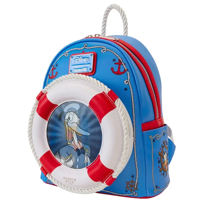 Loungefly Donald Duck 90th Anniversary Lenticular Mini Backpack - Ginga Toys