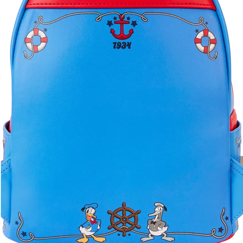 Loungefly Donald Duck 90th Anniversary Lenticular Mini Backpack - Ginga Toys
