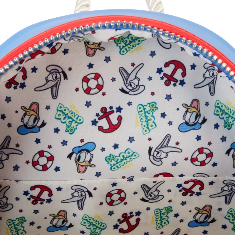 Loungefly Donald Duck 90th Anniversary Lenticular Mini Backpack - Ginga Toys