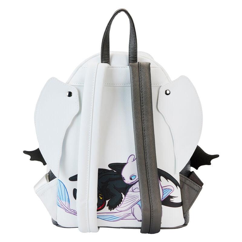Loungefly How to Train Your Dragon Light & Night Fury Cosplay Mini Backpack - Ginga Toys