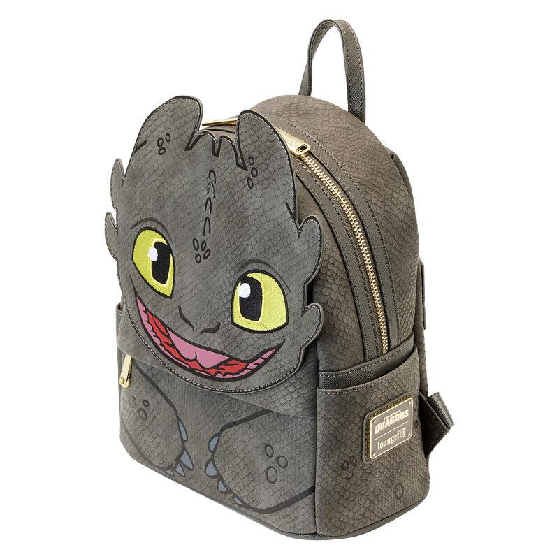 Loungefly How to Train Your Dragon Toothless Cosplay Mini Backpack - Loungefly - Ginga Toys