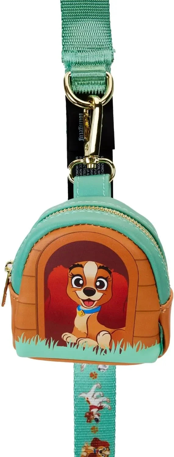 Loungefly I Heart Disney Dogs Lady & the Tramp Dog House Dog Treat Bag - Ginga Toys