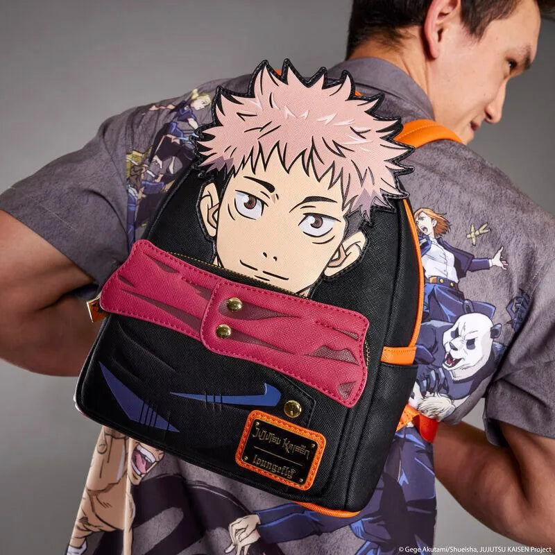 jujutsu kaisen mini backpack Loungefly Jujutsu Kaisen Yuji Itadori Cosplay Mini Backpack
